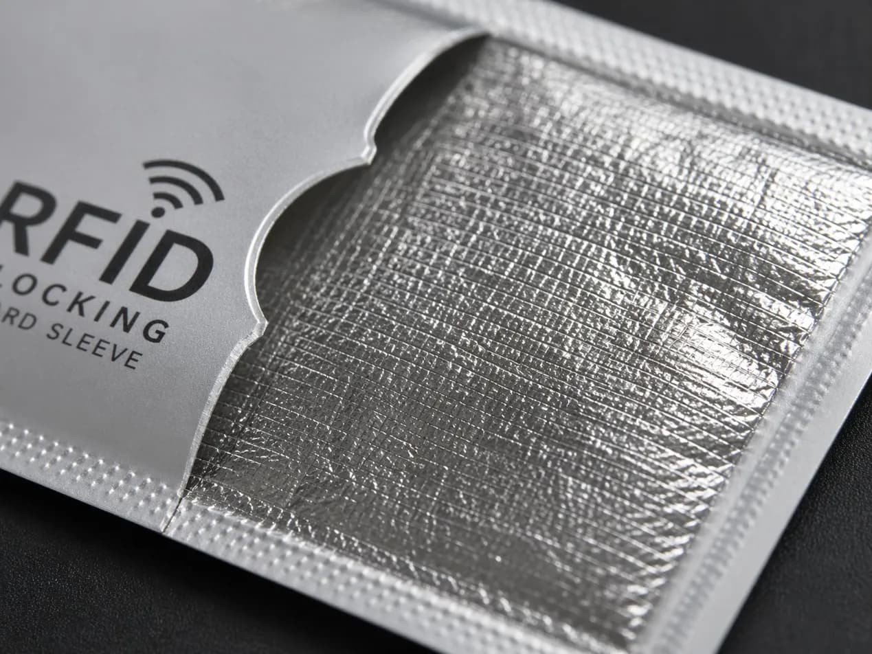 Aliuminio folijos RFID blokavimo rankovių funkcija ir taikymas